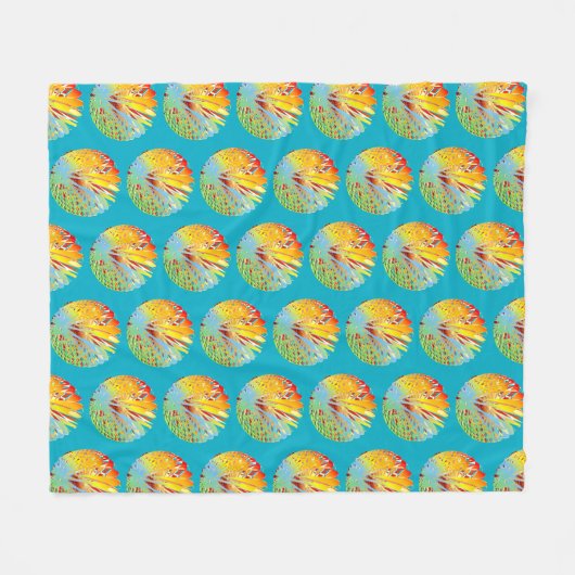 Sphere Fleece Deken (Voorkant (Horizontaal))