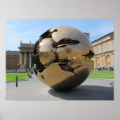 Sphere in Vaticaanstad Poster (Voorkant)