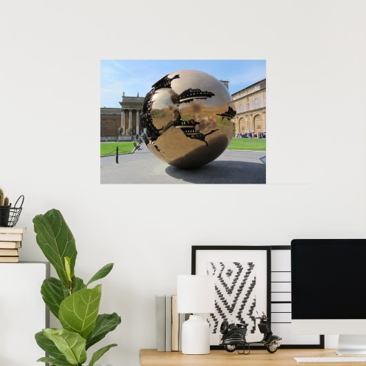 Sphere in Vaticaanstad Poster (Thuiskantoor)