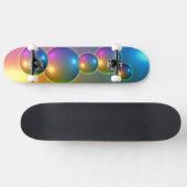 Spheres Shiny Persoonlijk Skateboard (Horizontaal)