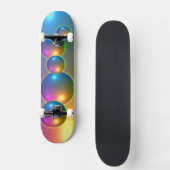 Spheres Shiny Persoonlijk Skateboard (Voorkant)