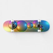 Spheres Shiny Persoonlijk Skateboard (Horizontaal)