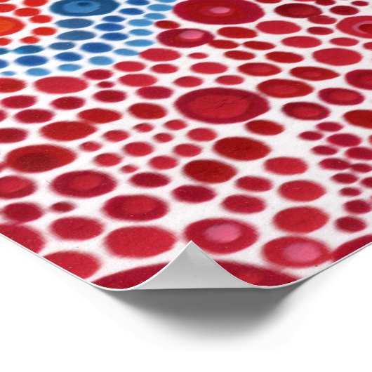 Spherescape-cirkels Afdrukkunst Poster schilderen (Hoek)