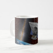 SPHEREx Galaxy Hunter Spacecraft Koffiemok (Voorkant links)