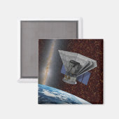 SPHEREx Galaxy Hunter Spacecraft Magneet (Voorkant / Achterkant)