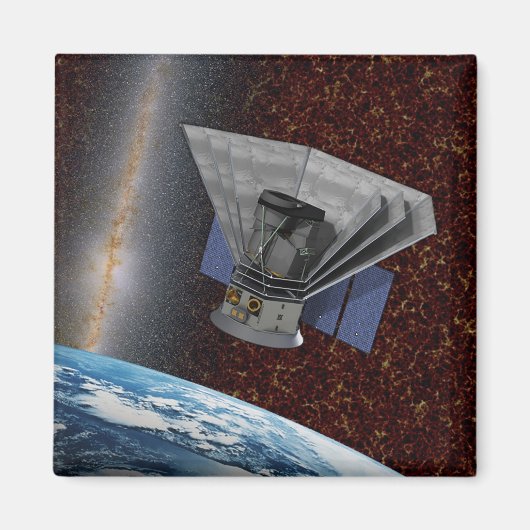 SPHEREx Galaxy Hunter Spacecraft Magneet (Voorkant)