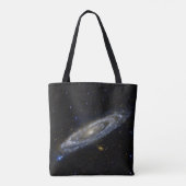 SPHEREx Galaxy Hunter Spacecraft Tote Bag (Achterkant)