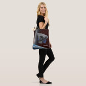 SPHEREx Galaxy Hunter Spacecraft Tote Bag (Op model)