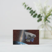 SPHEREx Galaxy Hunter Spacecraft Visitekaartje (Staand voorkant)