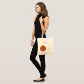 Spherisch Beer - dunne canvas tas (Voorkant (model))