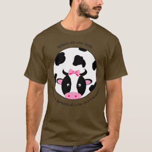 Spherische Koe T-shirt