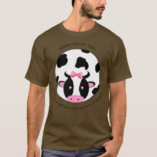 Spherische Koe T-shirt