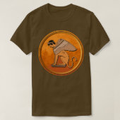 Sphinx Ancient Griekenland T-shirt (Design voorkant)