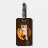 Sphinx Bagagelabel (Achterkant verticaal)