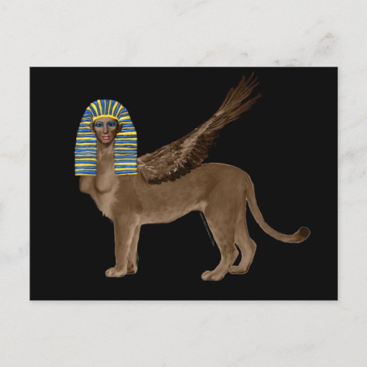 Sphinx Briefkaart (Voorkant)