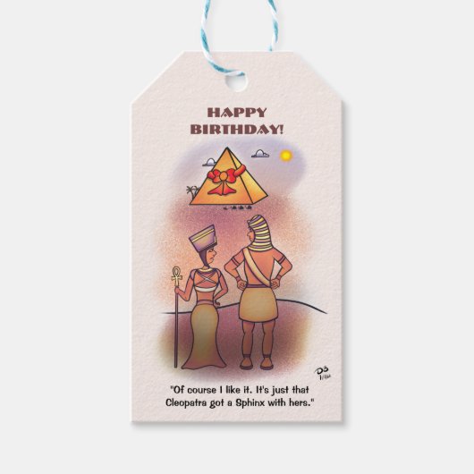 Sphinx Cadeaulabel (Voorkant)