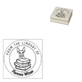 Sphinx Cat, boek uit de bibliotheek van Rubberstempel (Gestempeld)