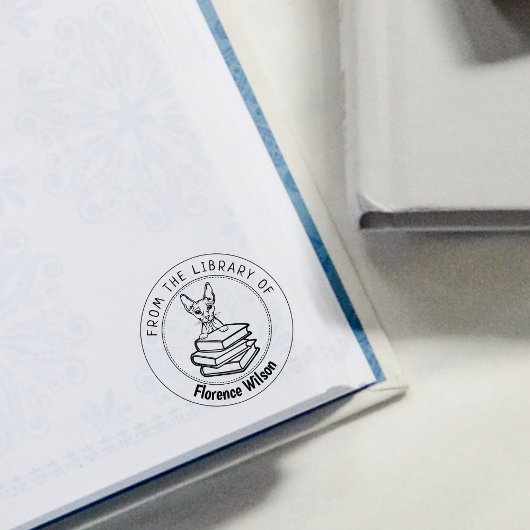 Sphinx Cat, boek uit de bibliotheek van Rubberstempel