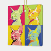 Sphinx cat keramisch ornament (Links)