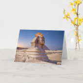 Sphinx Cat Nap Kaart (Gele Bloem)