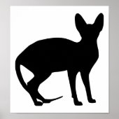 Sphinx cat poster (Voorkant)