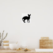 Sphinx cat poster (Keuken)