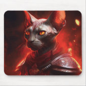 Sphinx Cat Warrior From Another Galaxy Muismat (Voorkant)