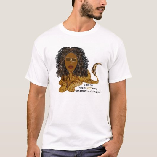 Sphinx Chocolade T-shirt (Voorkant)