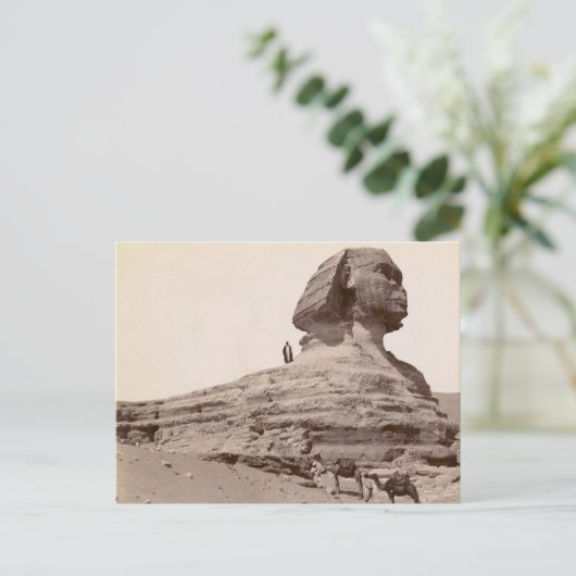 Sphinx Egypt Briefkaart (Staand voorkant)