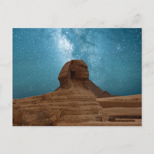 Sphinx: Egypte Briefkaart (Voorkant)