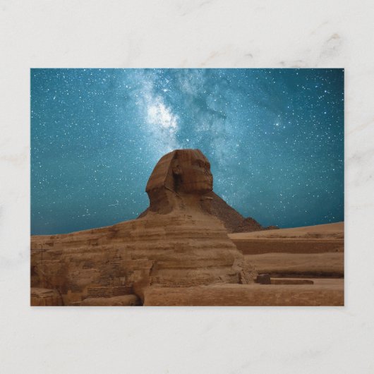 Sphinx: Egypte Briefkaart (Voorkant)