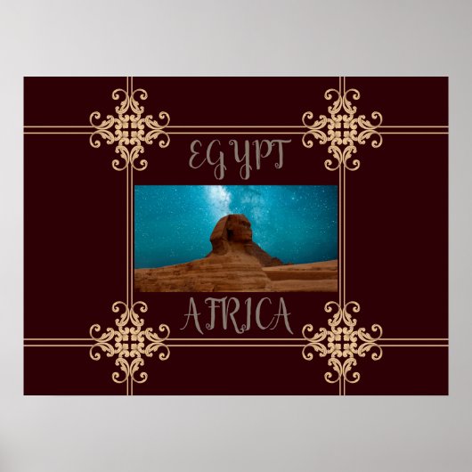 Sphinx: Egypte Poster (Voorkant)