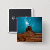 Sphinx: Egypte Vierkante Button 5,1 Cm (Voorkant /achterkant)