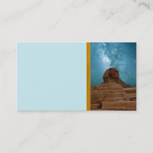 Sphinx: Egypte Visitekaartje (Voorkant)