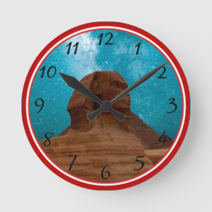 Sphinx: Egyptische  Ronde Klok