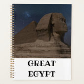Sphinx en Giza Pyramids Planner (Voorkant)