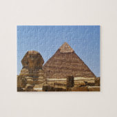 Sphinx en piramide legpuzzel (Horizontaal)