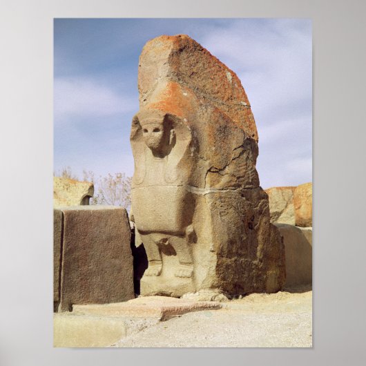Sphinx gate, 1450-1200 BC Poster (Voorkant)