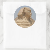 sphinx giza ronde sticker (Tas)