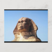 Sphinx Head Briefkaart (Voorkant)