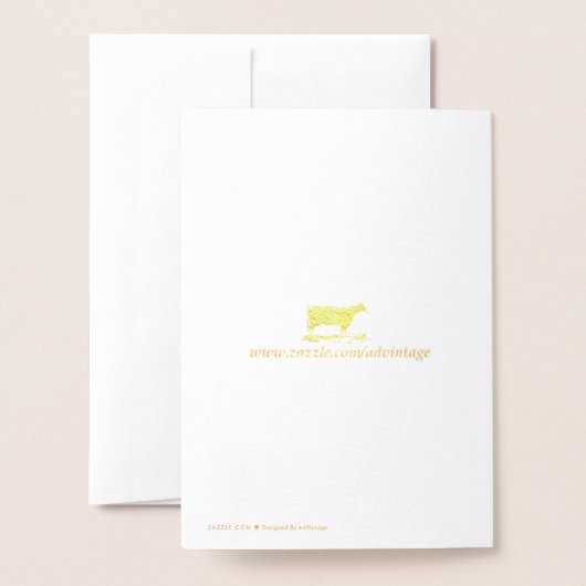 Sphinx-illustratie Folie Kaarten (Met envelop)