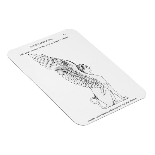  Sphinx-illustratie Magneet (Rechterzijde)