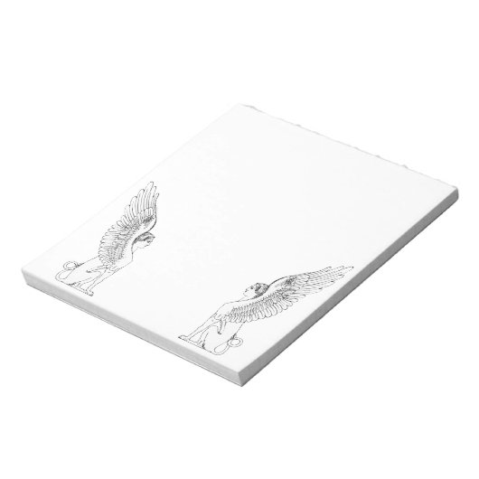  Sphinx-illustratie Notitieblok (Linkerzijde)