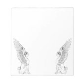  Sphinx-illustratie Notitieblok (Voorkant)