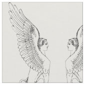  Sphinx-illustratie Stof (Close Up)