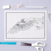 Sphinx-illustratie Tissuepapier (Craft)