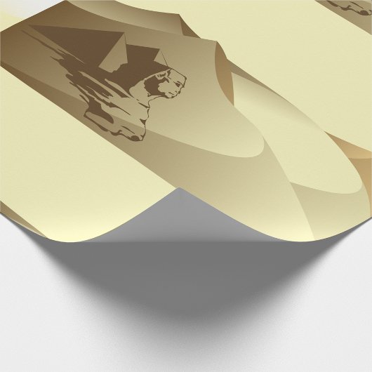 Sphinx in de woestijn cadeaupapier