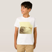 Sphinx in de woestijn t-shirt (Voorkant volledig)