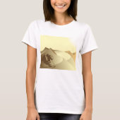 Sphinx in de woestijn t-shirt (Voorkant)
