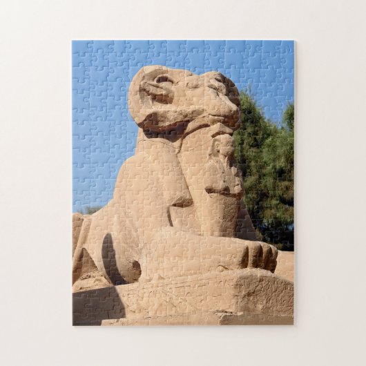 Sphinx in Karnak Temple - Egypte Legpuzzel (Verticaal)